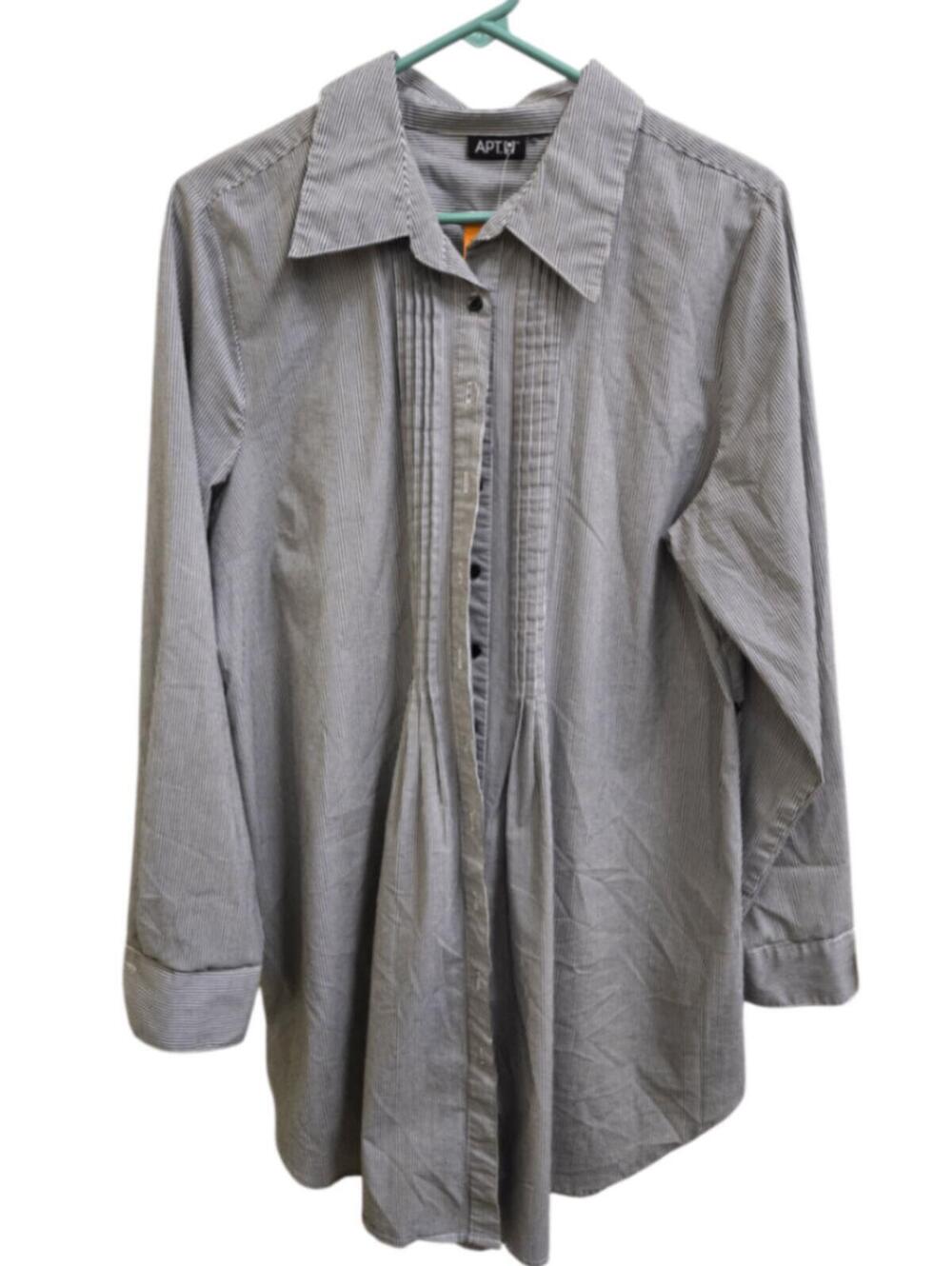 Very Good L? striped Apt. 9 Shirt Dress